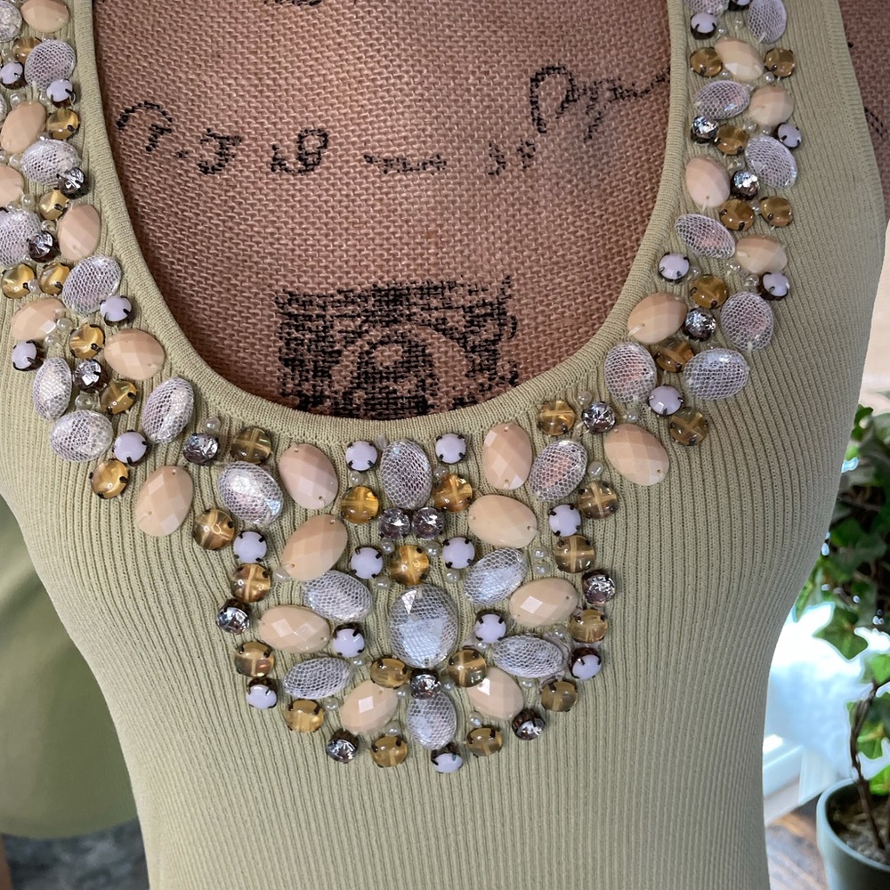 Ruby Rd Embellished tank size M